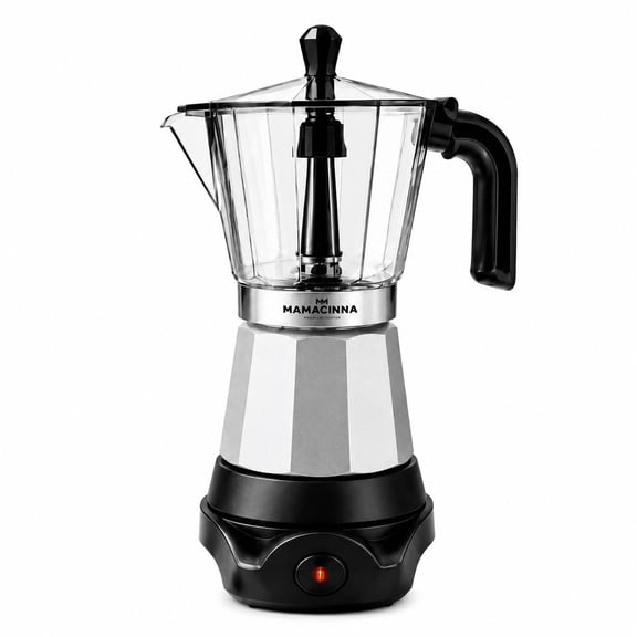Cuban Coffee Maker, 6 cup Electric Espresso Coffee Maker, Portable Cafeteras Electricas Modernas,  with Detachable Base & Overheat Protection, Coffee Gift for Home Travel