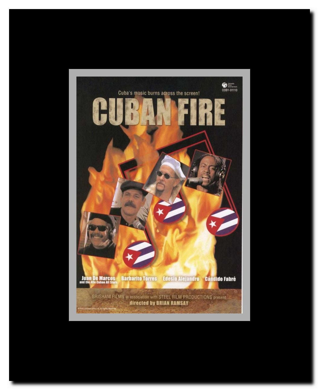 Cuban Fire Framed Movie Poster