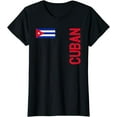 thumbnail image 1 of Cuban Flag And Cuba Pride Gift T-Shirt, 1 of 3