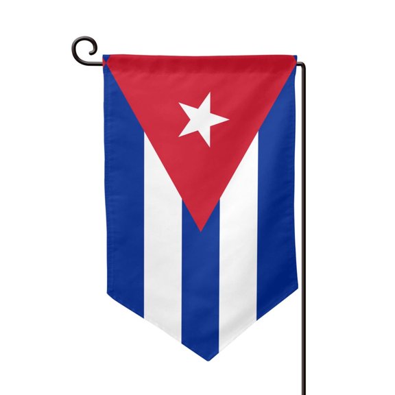 Cuban Flag Garden Flag Double Sided Flags with Vivid Color for Yard Lawn Garden Decor 12.5 x18 Inch Sharp Corner