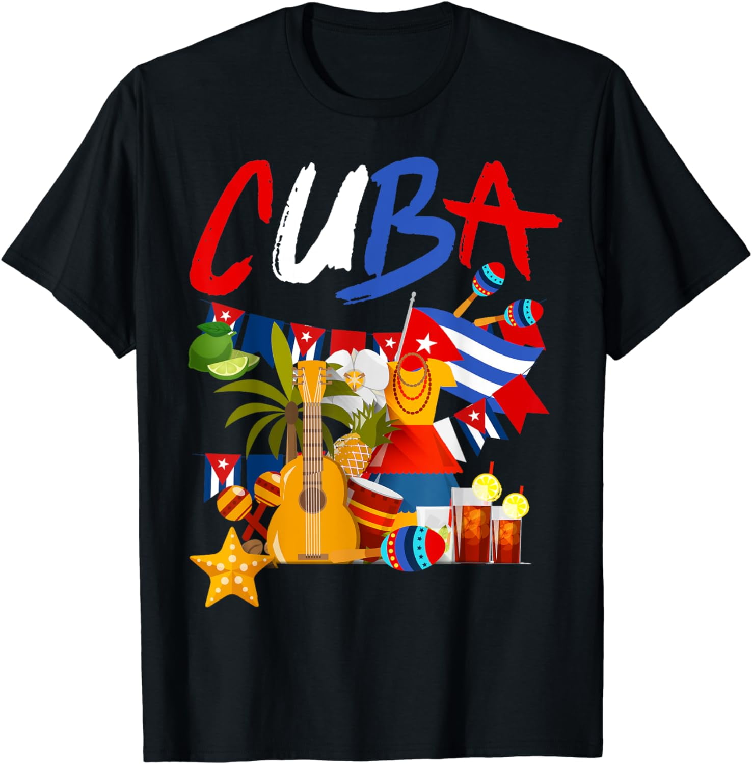 I Heart My Cuban Grandma Cuba Love Flag Cute Baby Clothes Unisex (White, 0-3 Months