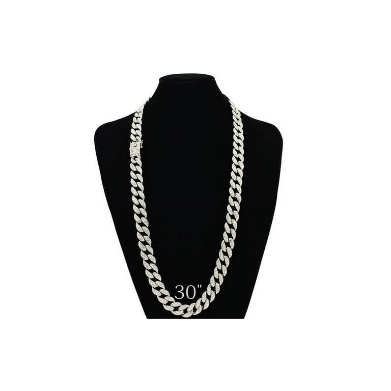 Cz cuban link choker shop