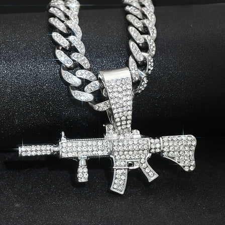 [Cuban Link Chain Pendant] Miami Cuban Link Chain Pendant Necklace - Hip-hop Jewelry Gift for Men and Women