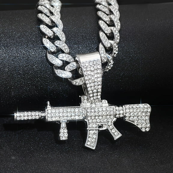 [Cuban Link Chain Pendant] Miami Cuban Link Chain Pendant Necklace - Hip-hop Jewelry Gift for Men and Women