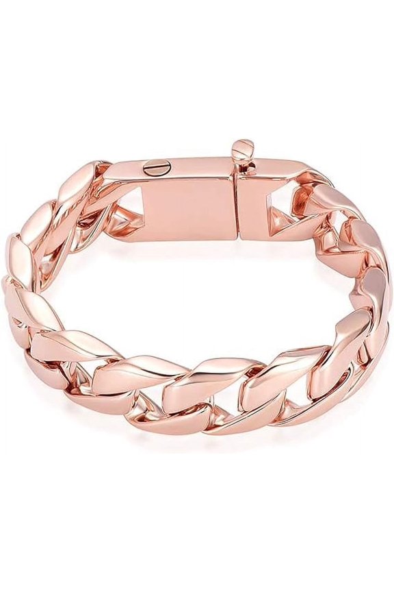 Cuban Link Urn Bracelet for Ashes Cremation Urn Locket Cremation Bracelet Ashes Holder Bangle Link Chain Women Men Urn Keepsake Memorial Ash Holder Bracelet