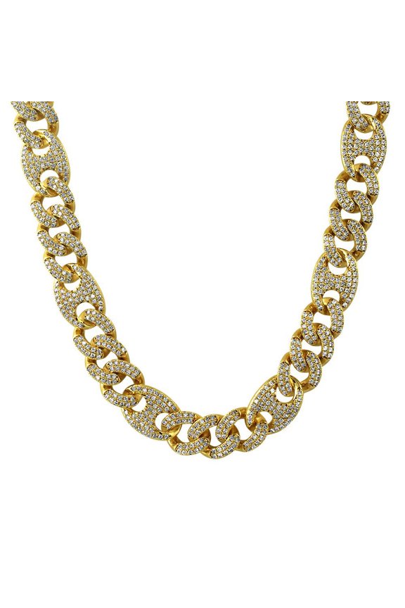 Cuban Mariner Link CZ Bling Bling Chain