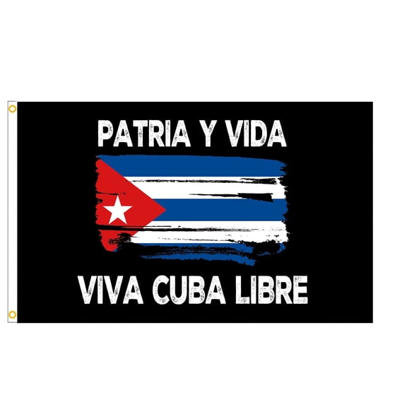 Cuban National Flag - 24X36 Inch Large L Size, Indoor/Outdoor Decorative Use - For Home Decoration, Party Events, Cuban Culture Fans, Flag Collectors