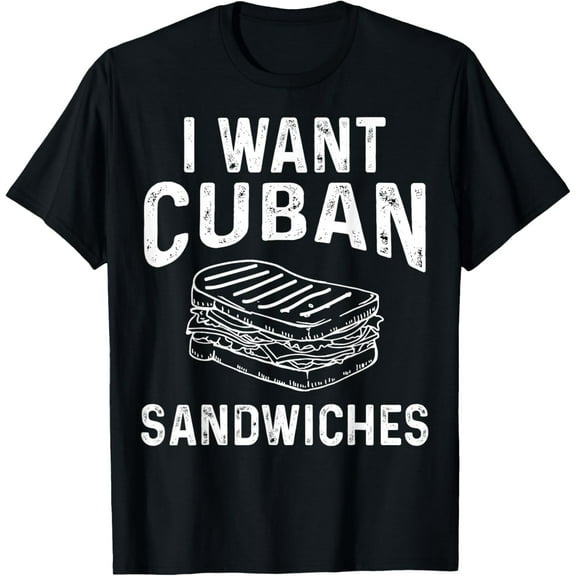 Cuban Sandwich Apparel - Unique Sandwiches Lover Design T-Shirt