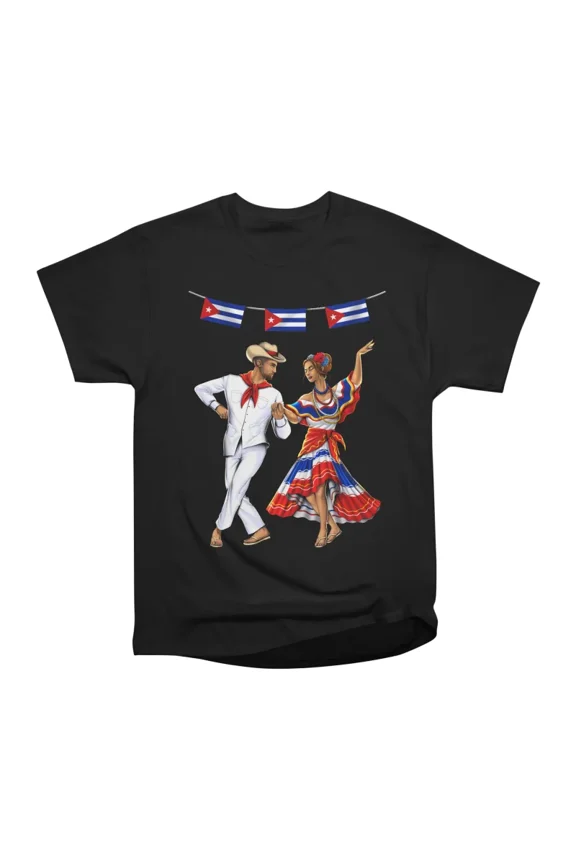 Cuban Traditional Dance T-Shirt Tee Gift For Him Merch For Her Apparel For Friend