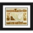 thumbnail image 1 of Cubas, Antonio Garcia 18x15 Black Ornate Wood Framed with Double Matting Museum Art Print Titled - Carta Agricola, 1885, 1 of 4