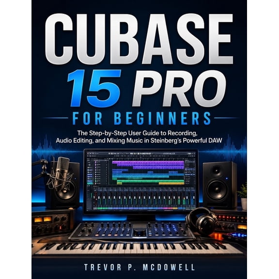 Cubase 15 Pro for Beginners: The Step-by-Step User Guide to Recording, Audio Editing, and Mixing Music in Steinberg's Po, (Paperback)