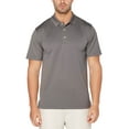 thumbnail image 1 of Cubavera Men's Essential Textured Performance Polo Shirt, Sleet, Medium, 1 of 2