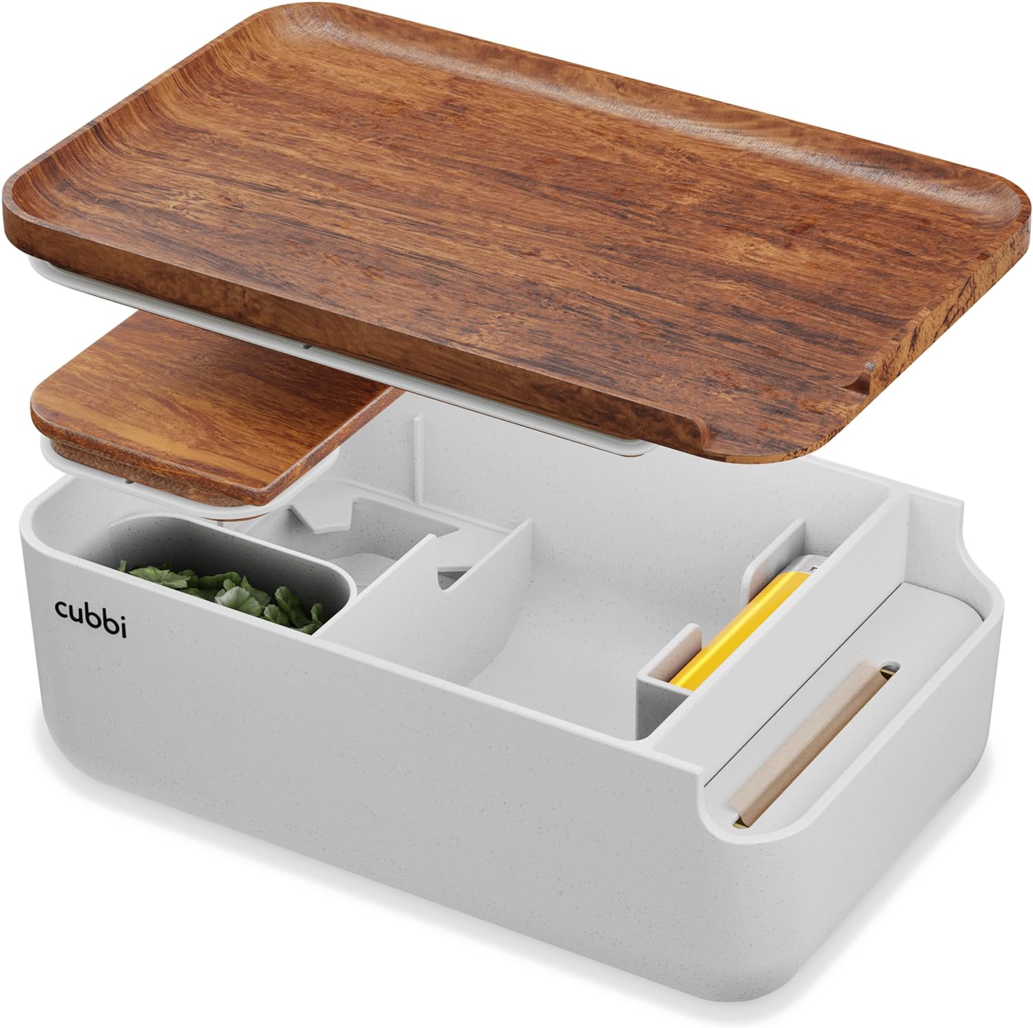 Cubbi - Airtight Box with Tray - Silicone Seals - 100% Air-Tight ...