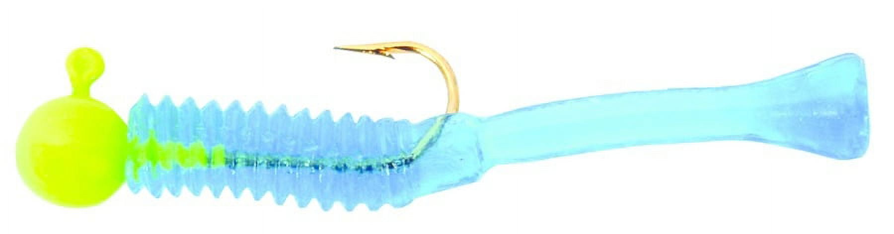 Cubby 5014 Mini-Mite Jig 1 1/2 1/32 oz Size 8 Hook Green And Blue