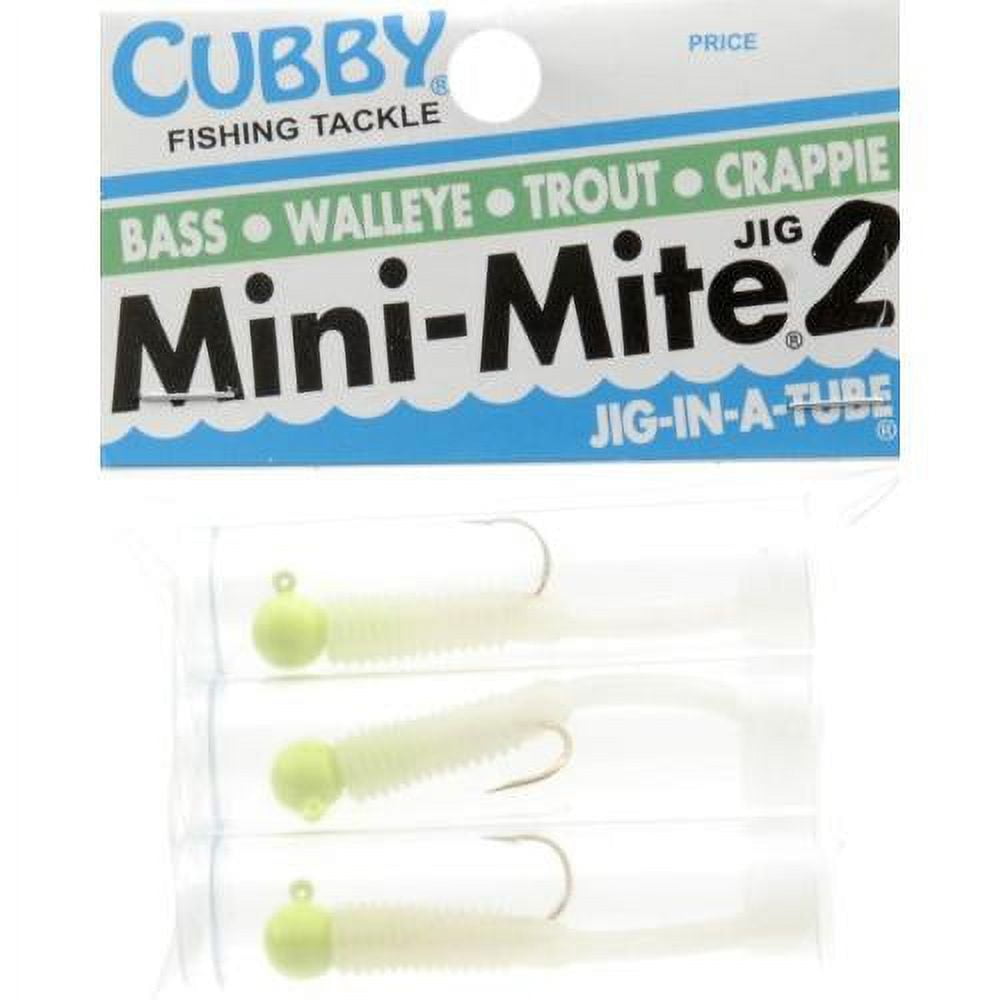 Cubby 8003 Mini-Mite2 Jig 2 1/4 1/16 oz Size 4 Hook Pink And