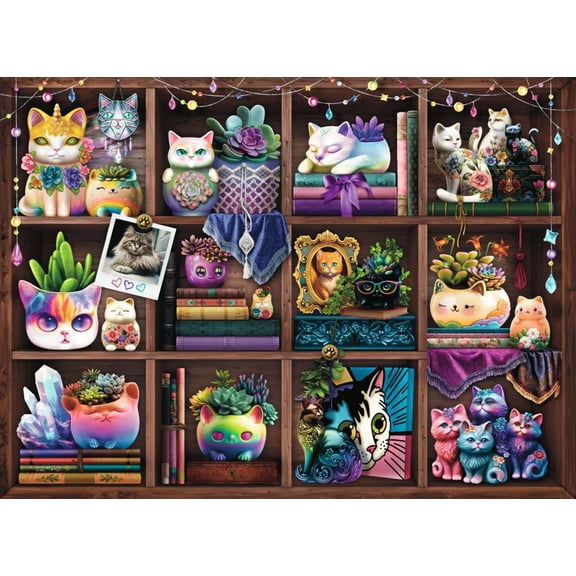 CUBBY CATS AND SUCCULENTS Puzzles