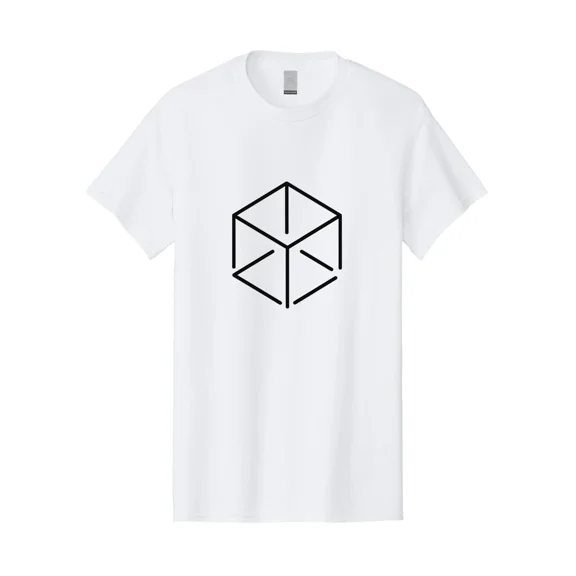 Cube-2 Mens Graphic Tee, 100% Cotton, Casual Summer Wear