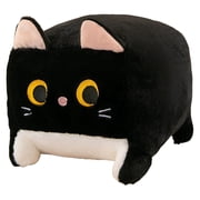 Cube Cat Stuffed Throw Pillow,Sofa&Bedside Decorative Plush Pillow, Creative Cube Shape Soft Pillow Gift,Suitable for Birthdays