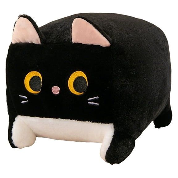 Cube Cat Stuffed Throw Pillow,Sofa&Bedside Decorative Plush Pillow, Creative Cube Shape Soft Pillow Gift,Suitable for Birthdays