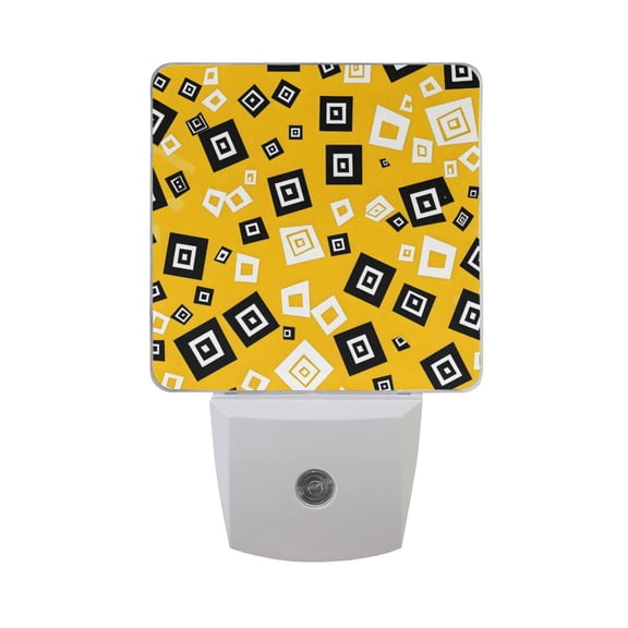 Cube Drop Night Light 2 Pack LED Nightlight Plug into Wall Dusk to Dawn Sensor Soft White