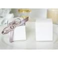 thumbnail image 1 of Cube Floral Embossed Favor Boxes White (12 pieces), 1 of 1