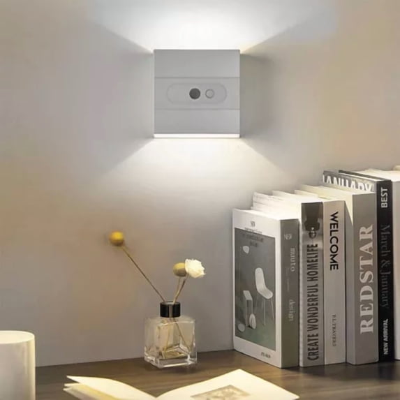 Cube Led Wall Lights Modern Up Down Sconce Lighting Fixture White Lamp Indoor