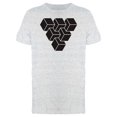 thumbnail image 1 of Cube Optical Illusion T-Shirt Men -Image by Shutterstock, Male XX-Large, 1 of 2
