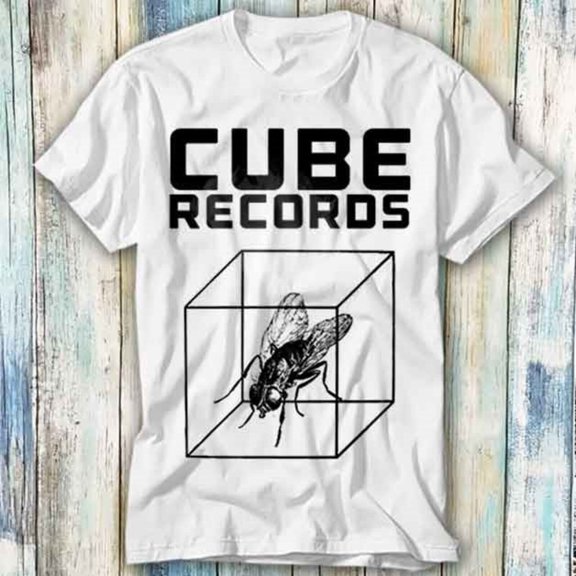 Cube Records Logo Gangsta RAP RnB Record Label Music Rock T Shirt Meme Gift Funn