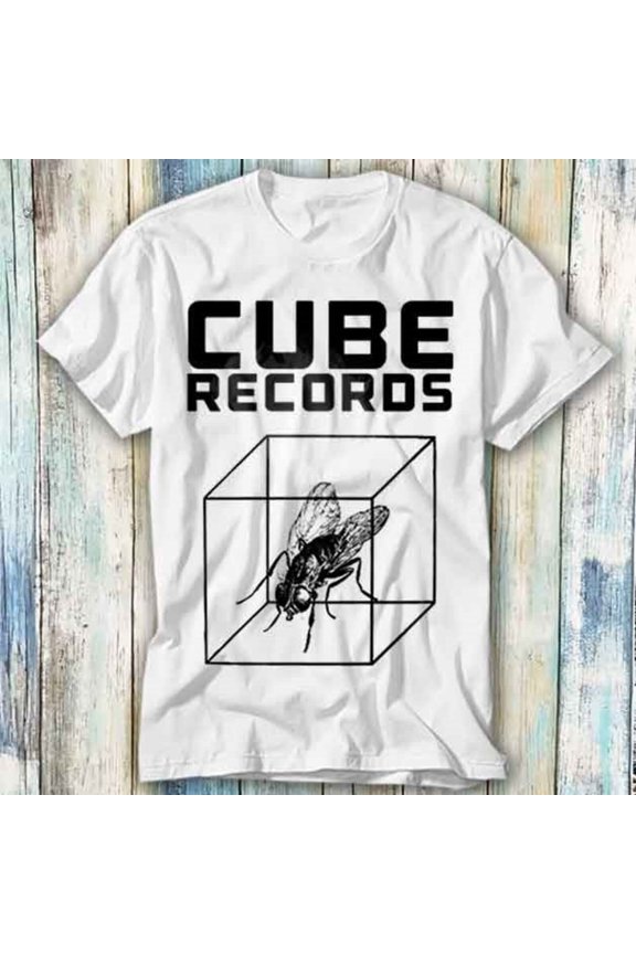 Cube Records Logo Gangsta RAP RnB Record Label Music Rock T Shirt Meme Gift Funn