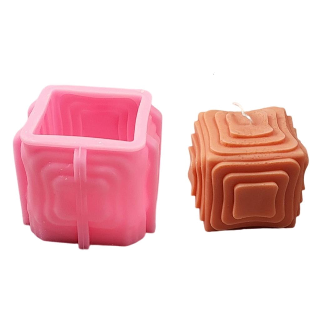 Cube Silicone Mould Candle Molds Handmade Square Epoxy Resin Molds Soap Molds