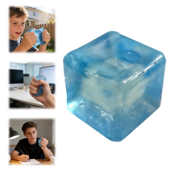 Cube Slow Rising Squishies, Stress Relief & Fidget Toys, Gifts, Easter Party Favors(1PCS)