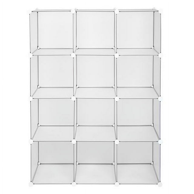 Cube Storage 12Cube Book Shelf Storage Shelves Closet Organizer Shelf