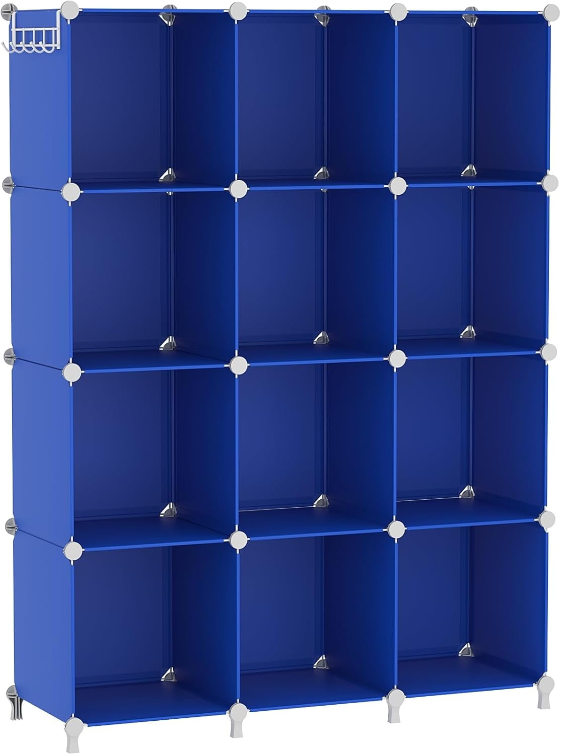 Cube Storage Organizer, 12 Cube Closet Organizers and Storage Shelves ...