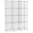 Cube Storage Organizer, 12 Cube Shelves Bookshelf, Closet Organizers