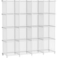 Cube Storage Organizer, 16 Cube Closet Organizers, Clear - Walmart.com