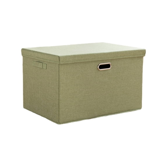 Cube Storage Organizer Collapsible Storage Bin with Lid 14.6 x 10.6 x 10.2 in for Home Bedroom Wardrobe Closet Shelves