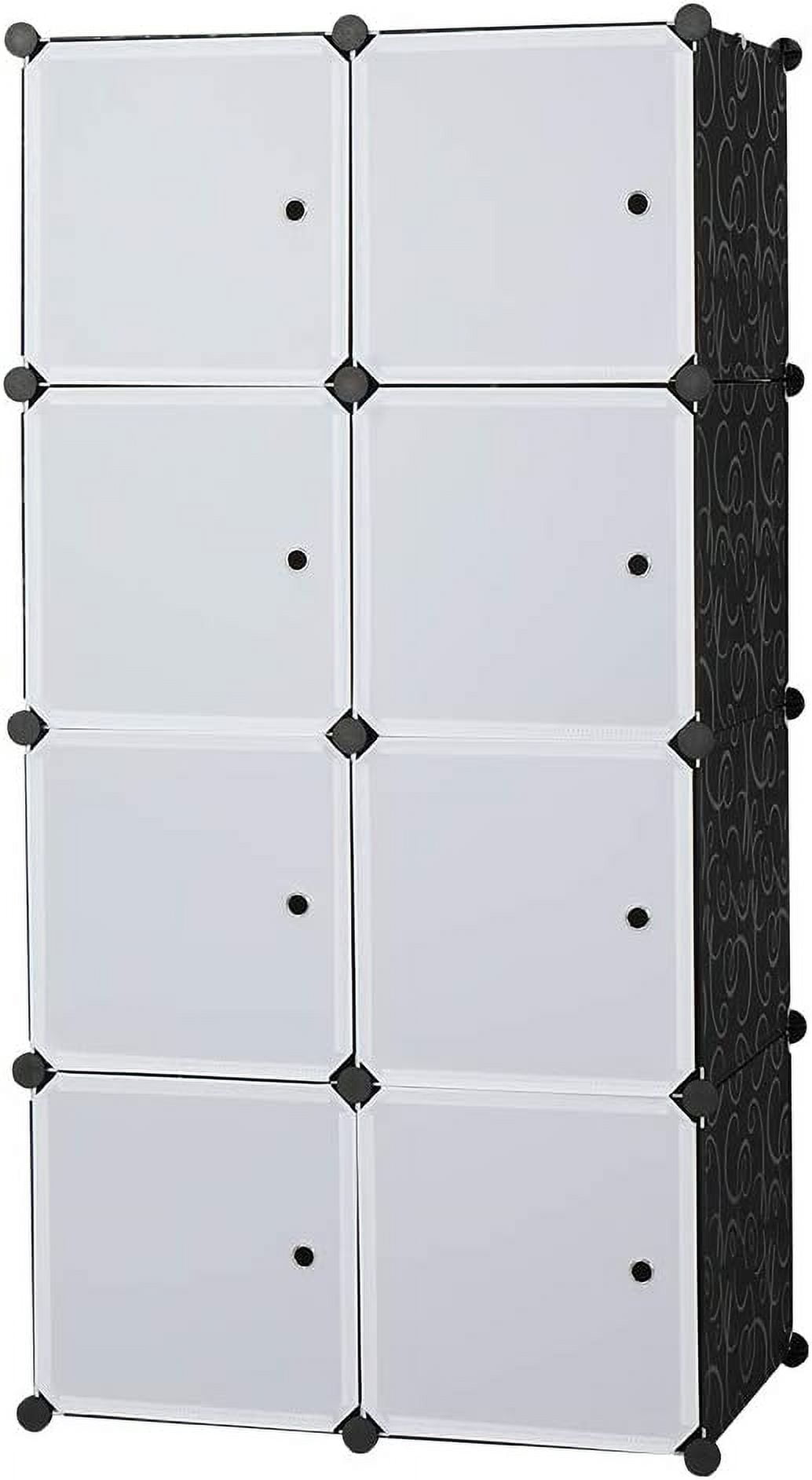 Cube Storage Organizer, Set of 16/20 Plastic Cubes, Closet Storage ...