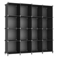 thumbnail image 1 of Cube Storage Organizer, Storage Cubes Shelves Bookshelf, Cube Closet Organizers and Storage, DIY Stackable Plastic Clothes Organizer Shelving for Bedroom, Home, 1 of 9