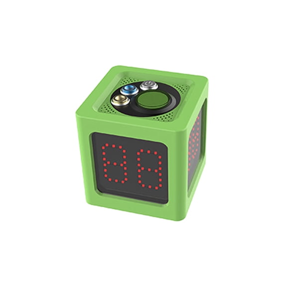 Cube Timer 1.4in 4 Sided Digital Shot Countdown Stopwatch for Private Poker Chess Casinos Shot Timer Game Electronic Timer