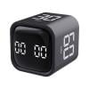 Cube Timer 5/10/30/60 Minutes And Countdown Kitchen Timer Decor Supplies (Black)