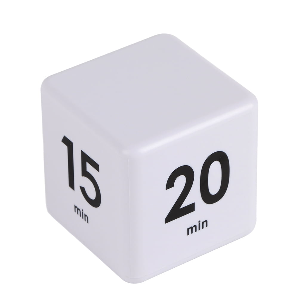 Cube Timer Kitchen Timer Preset Timer for 15/20/30/60 Minute