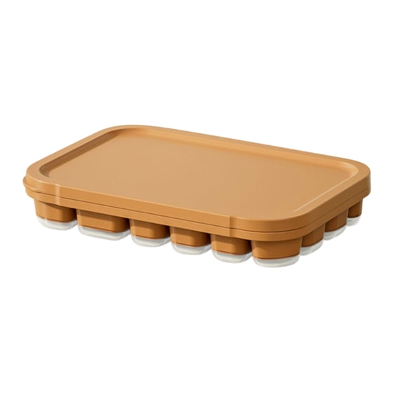 Cube Trays for Freezer with Lid Silica Gel 22-Cell Ice Box Food-Grade Ice Maker Trays for Freezer