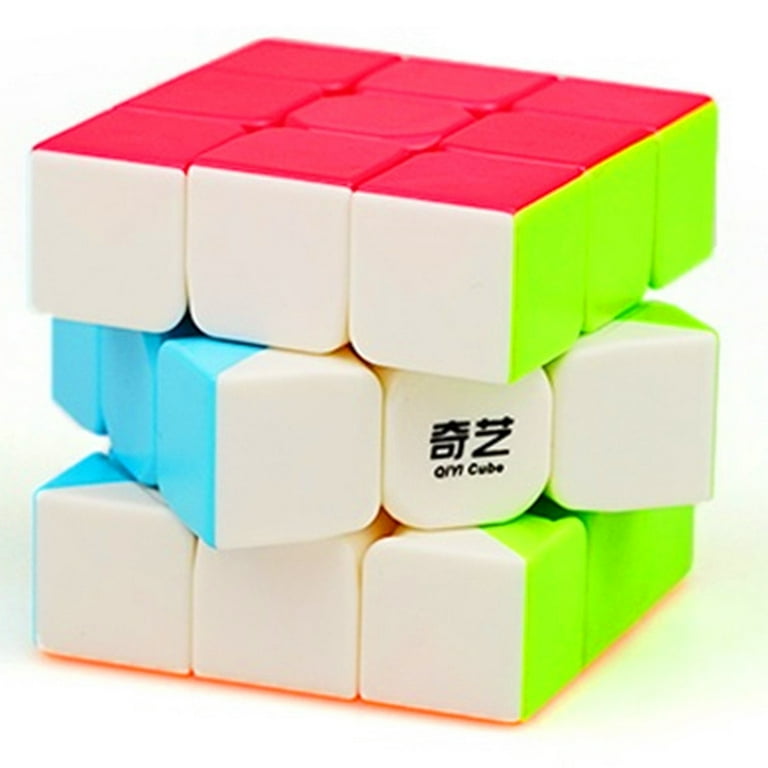  CuberSpeed QY Toys Warrior S 3x3 Stickerless Speed Cube Puzzle Warrior  S 3x3x3 Stickerless Cube : Toys & Games