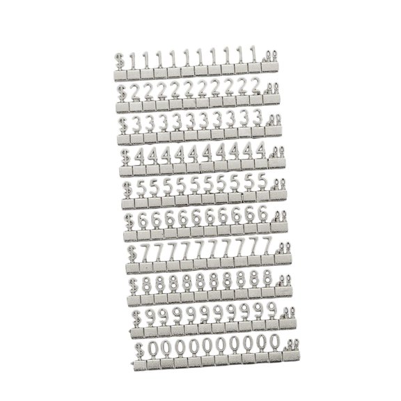 Cubes Price Display Tags Pricemarker Labels Easy to Use Multifunction Digital Price Tag for Shop Window Counter Jewelry Makeups