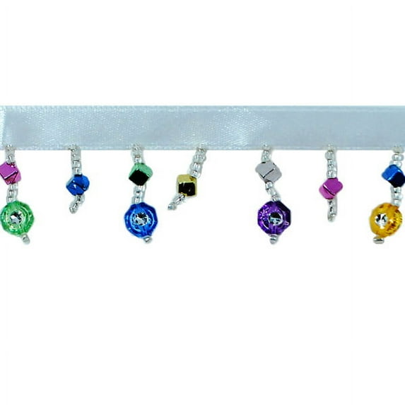 Cubes and Diamonds Fringe Trim Pack of 36"