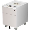 thumbnail image 1 of Cubespace 2-Drawer Mobile Filing Cabinet with Wheels,  Pink Metal Under Desk Office File Cabinet, 1 of 10