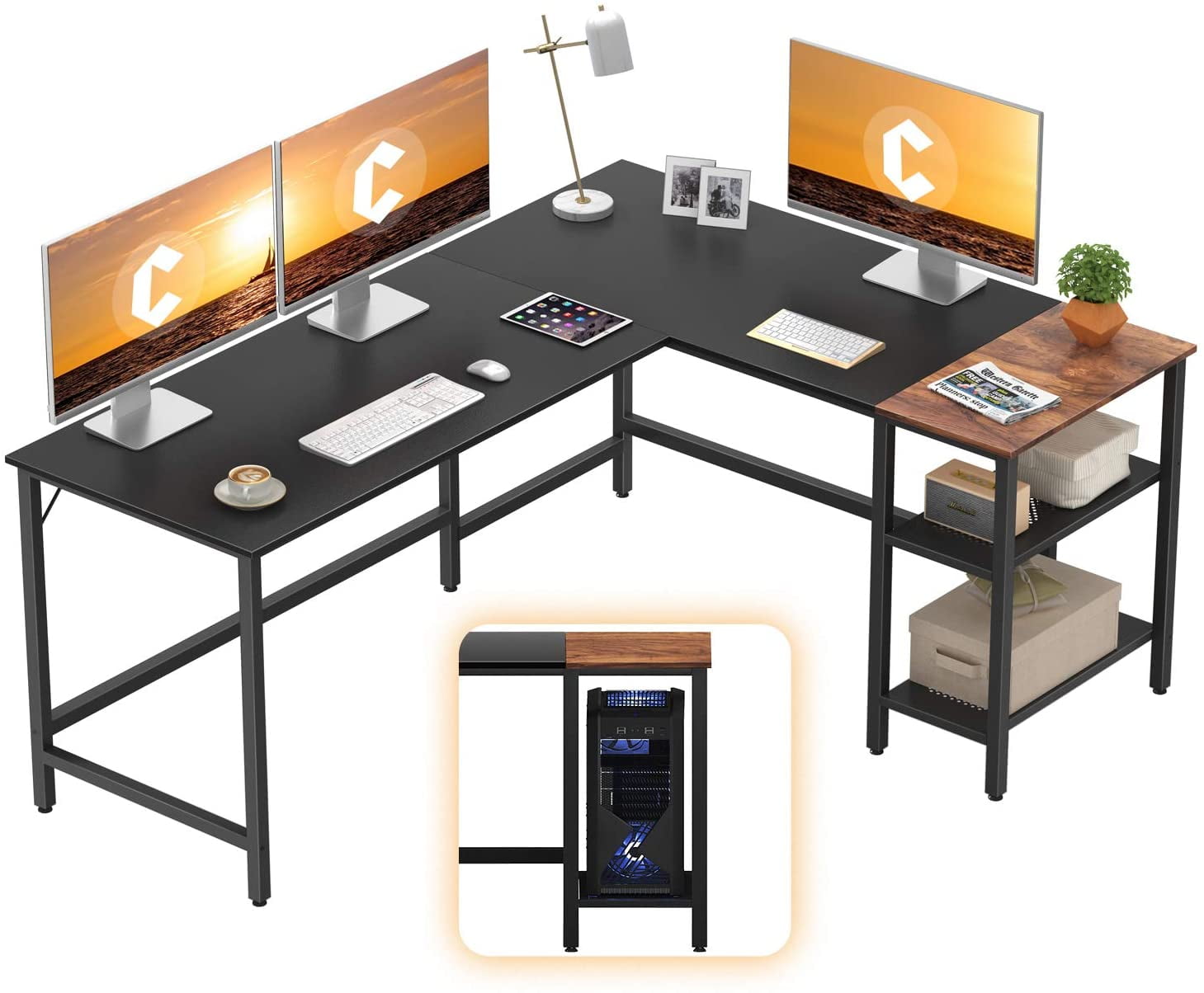 https://i5.walmartimages.com/seo/CubiCubi-59-x-47inch-L-Shape-Computer-Desk-Home-Office-Desk-Corner-Computer-Desk-with-Shelf-Splice-Board-in-Black-Finish_7f1da2c7-125c-44d6-b112-f71693664a93.949c6b01f70b52a5573f72b9716b5479.jpeg
