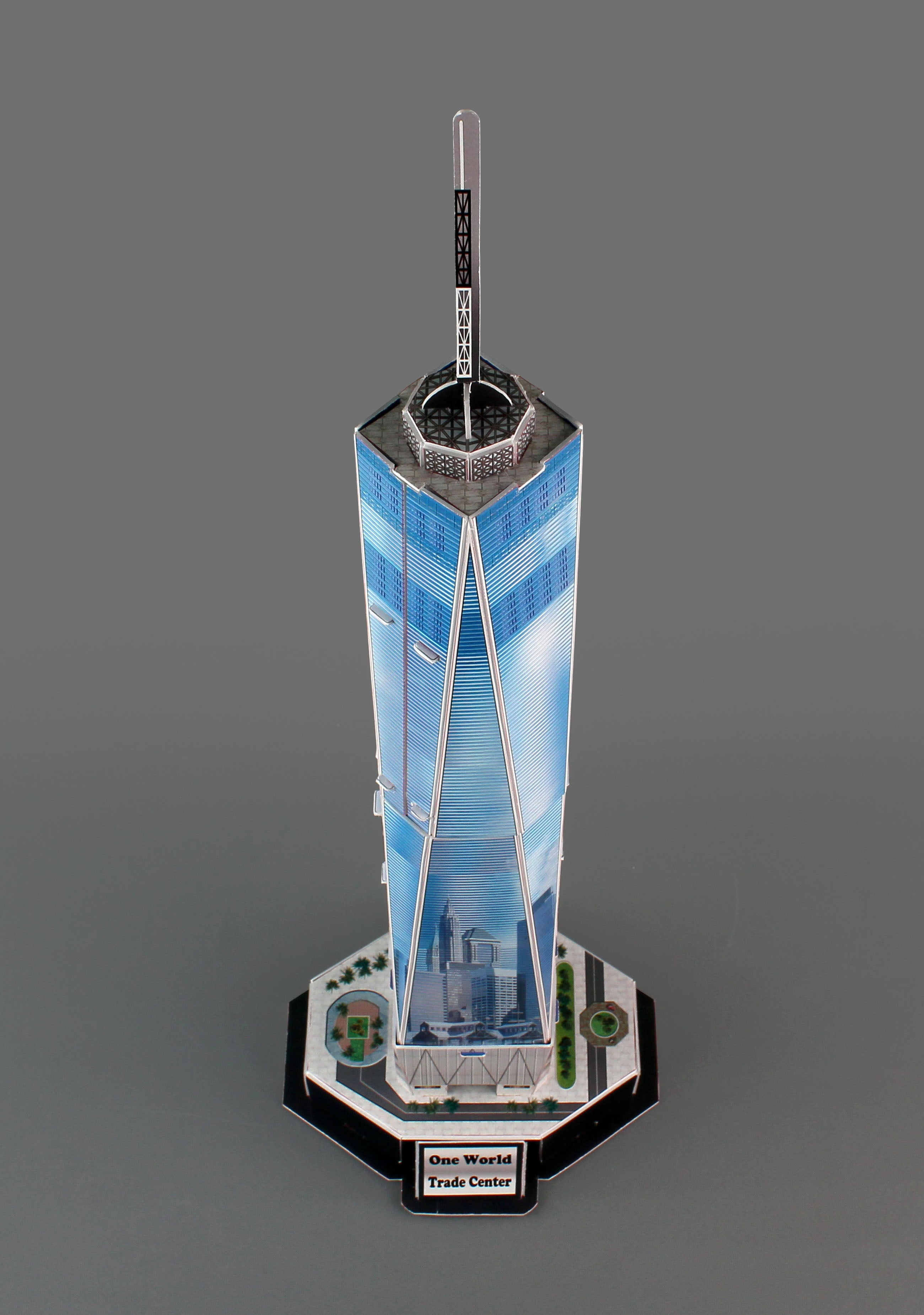 One World Trade Center 3D Puzzle, 23 Pieces, Iconic Landmark