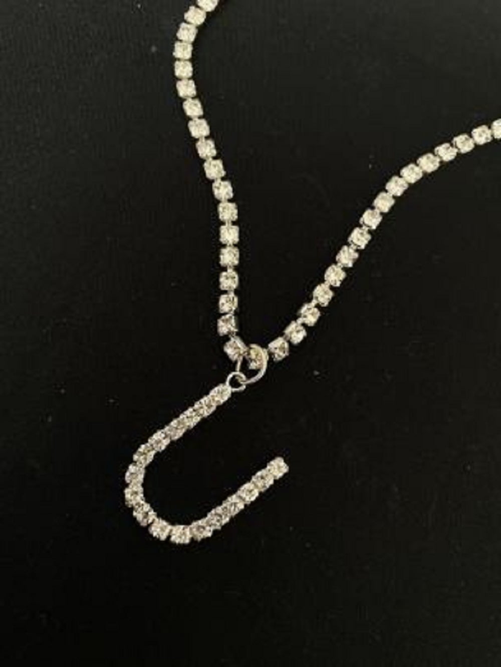 GLITTO S Initial Necklace for Men, Boys Letter Figaro Chain Pendant  Stainless Steel Boyfriend Jewelry Gift Him Women Male Black | Amazon.com