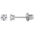 thumbnail image 1 of Cubic Zirconia Inverness Piercing Earrings, 1 of 1